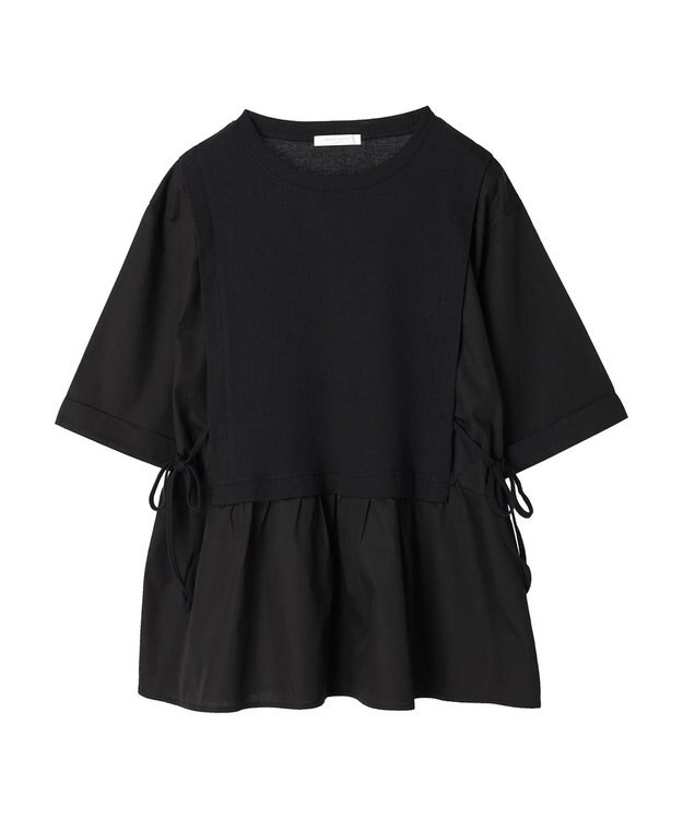 Green Parks テレコドッキングチュニック Black