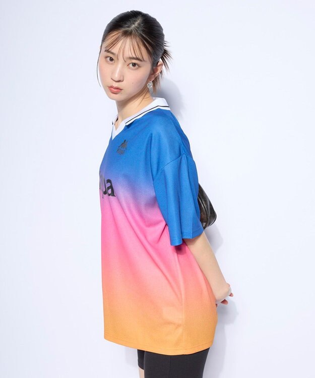 OP／FILA 【Kappa】カジュアルゲームシャツ 柄 マルチ