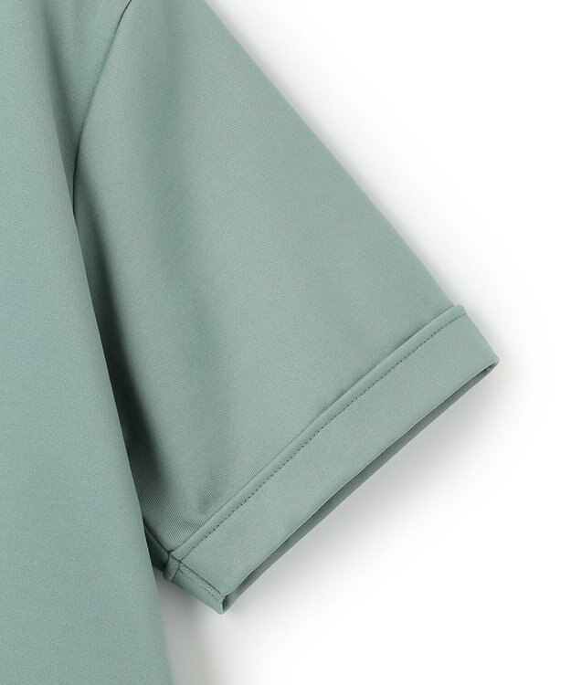 JOSEPH HOMME コットンナイロンテリー　スキッパー スカイブルー系