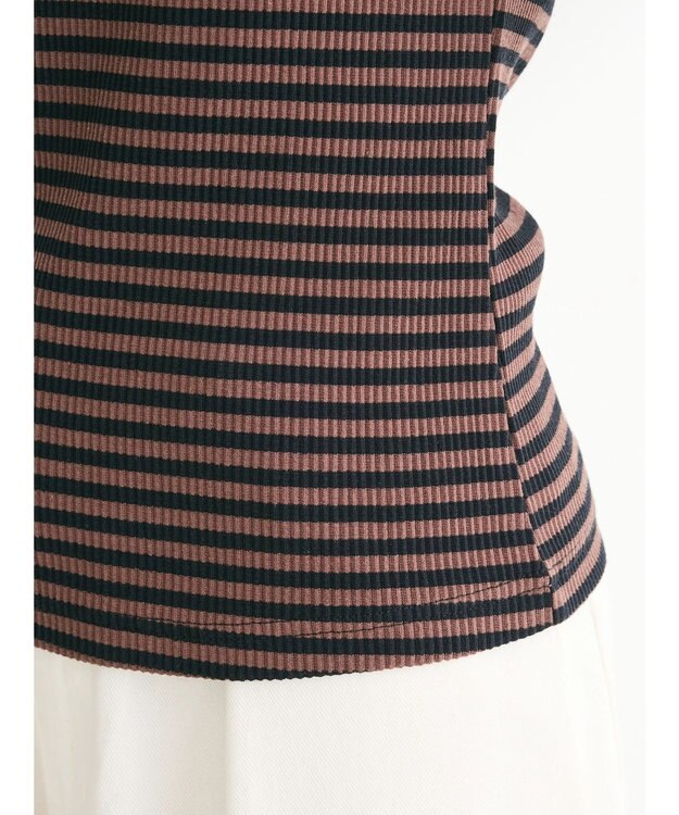 Green Parks ・ＳＵＧＡＲ　ＳＰＯＯＮ　ボーダーアメスリタンクトップ Black