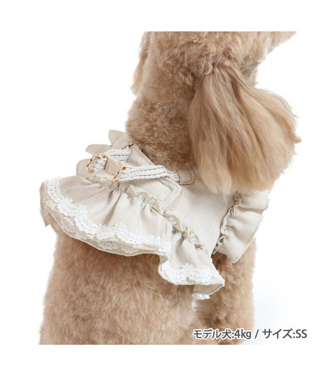 PET PARADISE ペットパラダイス ベストハーネス 《フリル》 SS 小型犬 フリル