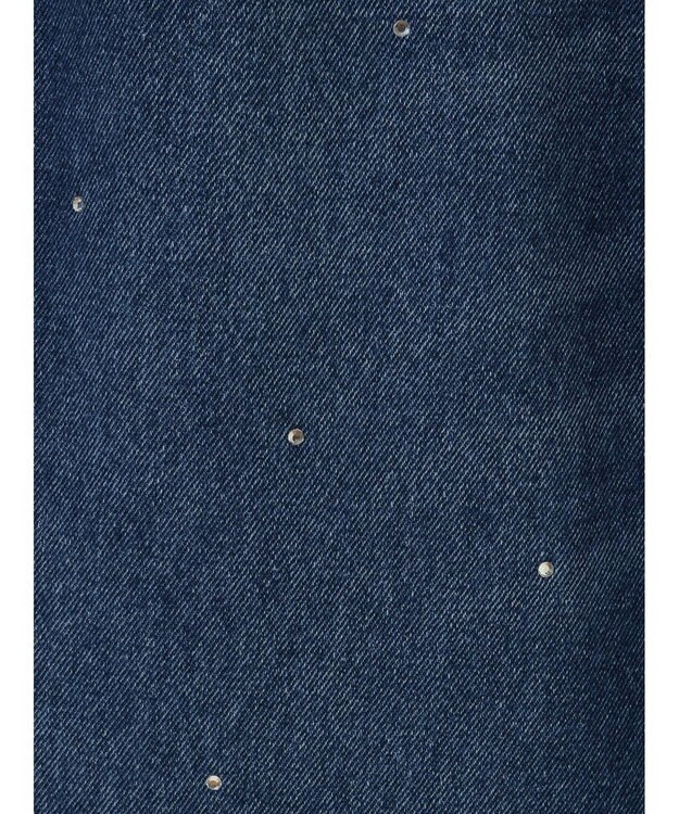 earth music&ecology ラインストーンフレアデニムパンツ Medium Indigo