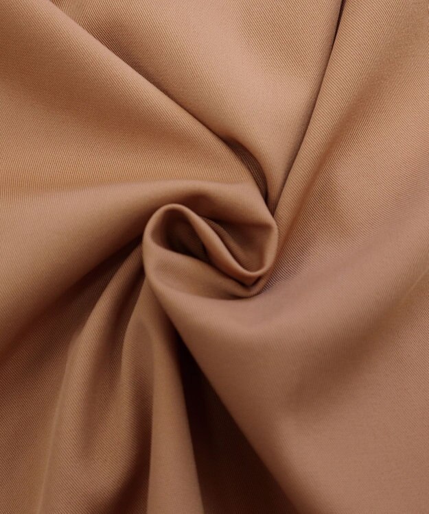 Tiaclasse 【洗える】パフ袖が大人可愛い袖コンビニットワンピース オレンジ