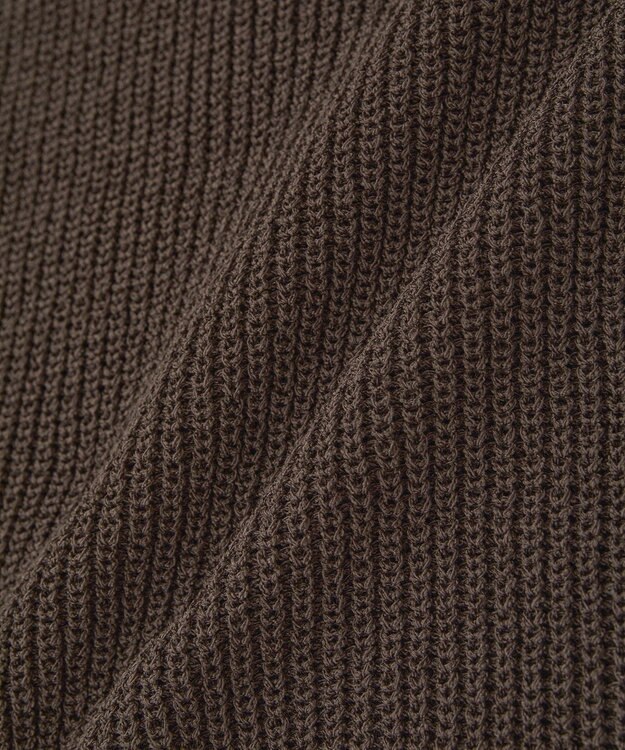 earth music&ecology ＳＥＴ２点メッシュニットカーディガン＋ビスチェ Brown