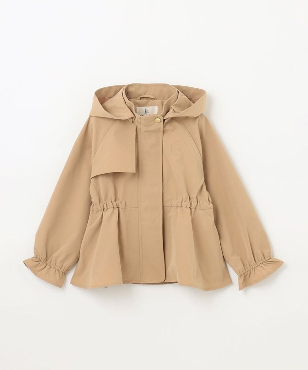 組曲 KIDS 【110-140cm】【撥水】ケープド マウンテンパーカー ベージュ系