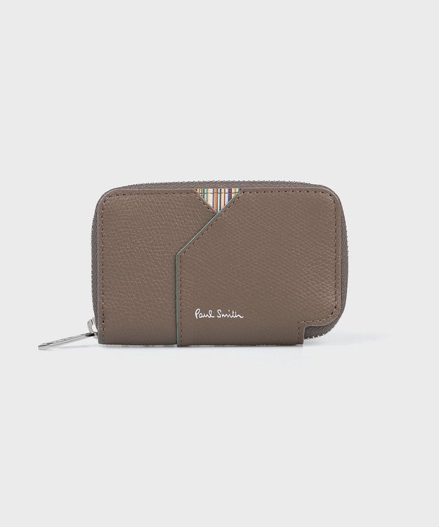Paul Smith グレインレザー スマートキーケース グレイッシュベージュ