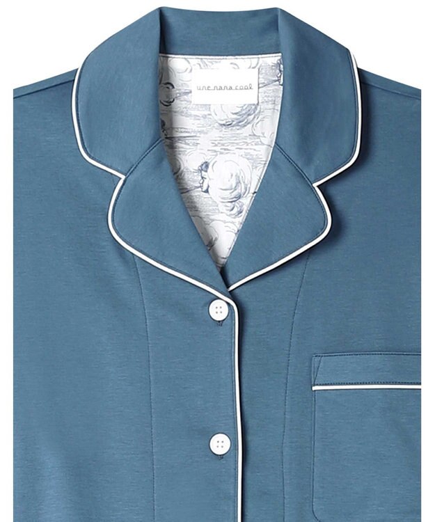 une nana cool 【綿100％】シルケットスムースパジャマ　MADE WITH LIBERTY FABRIC BS