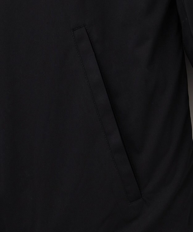 PW CIRCULUS 【MEN】【撥水/防風】リバーシブル ボア ジップアップ ブルゾン ホワイト×ブラック