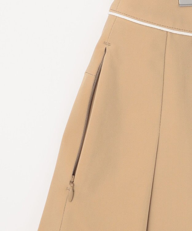 PW CIRCULUS 【WOMEN】【洗える/撥水/ストレッチ】プリーツ スカート ゴルフウェア レディース ベージュ系