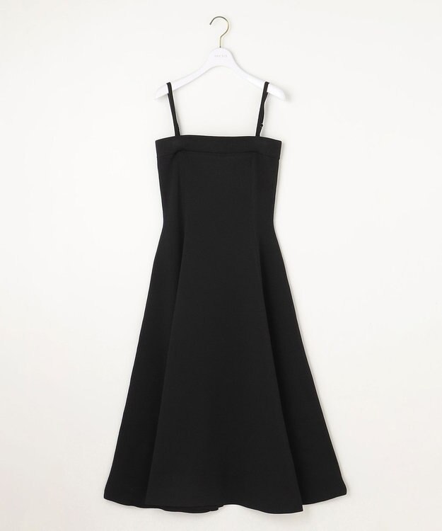 ANY SIS 【2WAY】ビスチェニットキャミ ワンピース ブラック