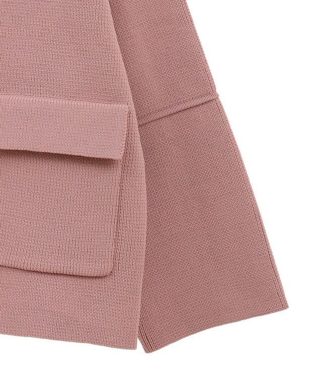 Green Parks ・ｓｗｉｎｇ　ｂｙ　Ｗ－ＺＩＰニットカーディガン Pink