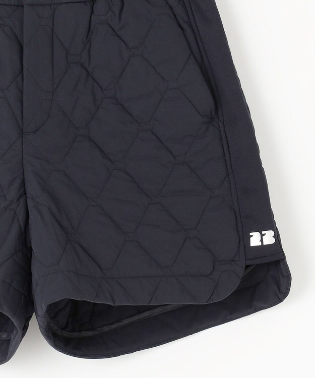 23区GOLF NEW防寒スタイル【WOMEN】キルティング ショートパンツ ネイビー系