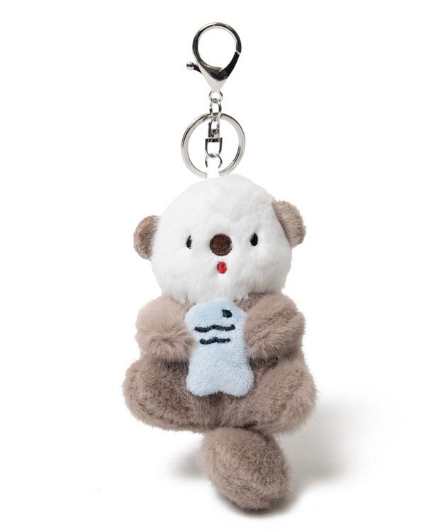 WEGO ラッコぬいぐるみキーホルダー 柄1