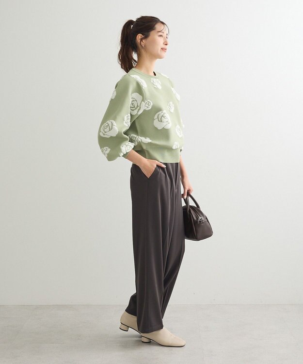 Green Parks ・ｓｗｉｎｇ　ｂｙ　バラジャカードニット Green