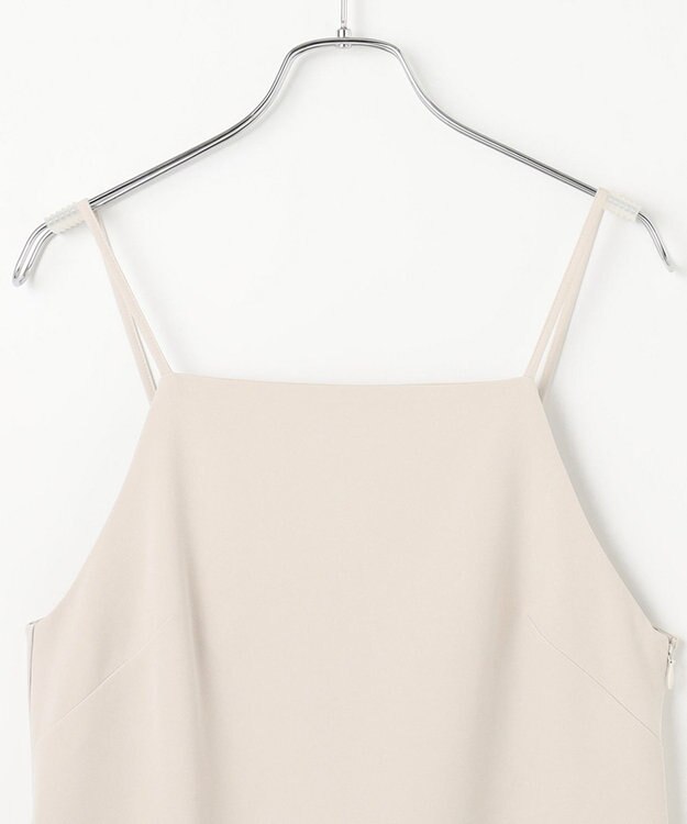 #Newans ナローシルエットワンピース ベージュ