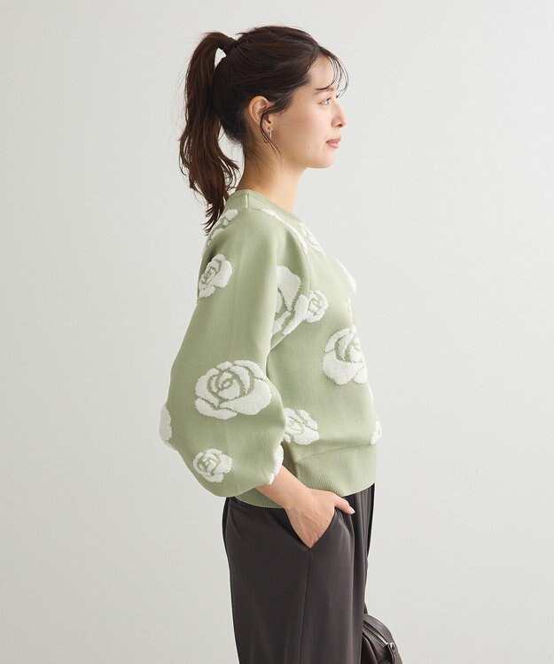 Green Parks ・ｓｗｉｎｇ　ｂｙ　バラジャカードニット Green