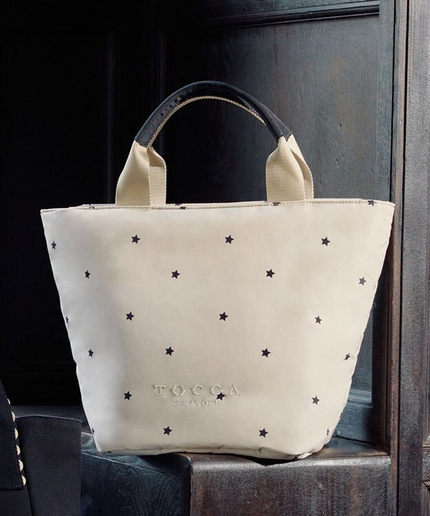 TOCCA SKIPPING ICON TOTE トートバッグ【星風まどかさん着用・WEB＆一部店舗限定】 ベージュ系