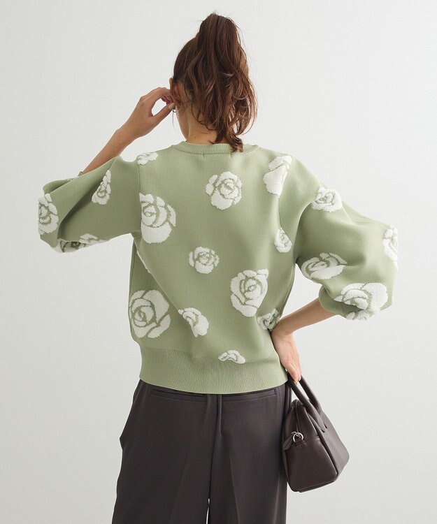 Green Parks ・ｓｗｉｎｇ　ｂｙ　バラジャカードニット Green