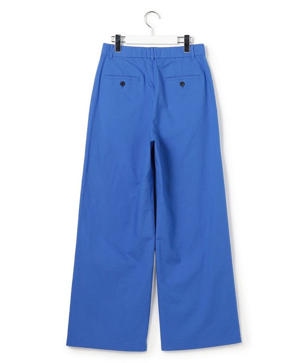 23区 L 【先行予約】スラブツイルストレッチ ベイカーパンツ ブルー