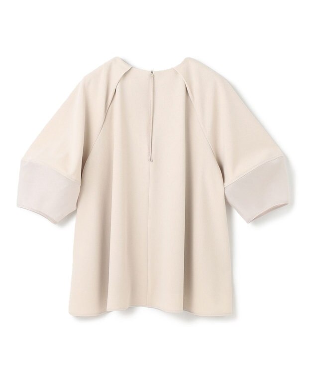 UNFILO BEAUTY MOVE シアースリーブブラウス アイボリー