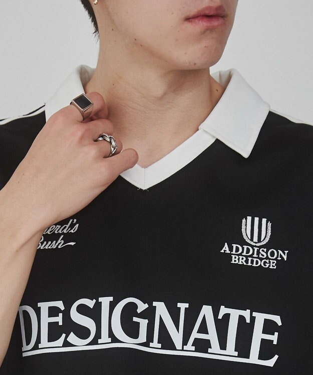 WEGO グラフィックドロストゲームシャツ（S） ブラック