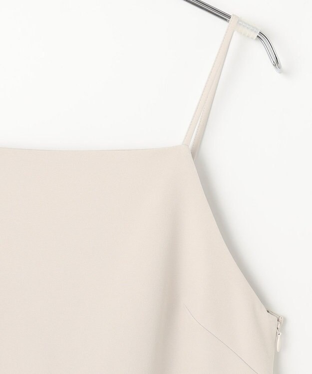 #Newans ナローシルエットワンピース ベージュ