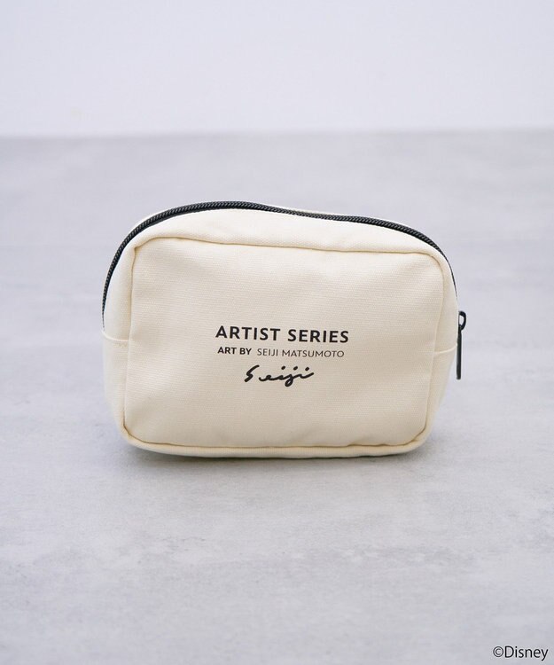earth music&ecology Ｄｉｓｎｅｙ×Ｓｅｉｊｉ　Ｍａｔｓｕｍｏｔｏポーチ Off White