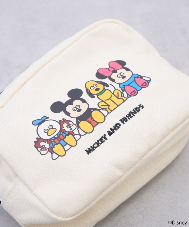 earth music&ecology Ｄｉｓｎｅｙ×Ｓｅｉｊｉ　Ｍａｔｓｕｍｏｔｏポーチ Off White