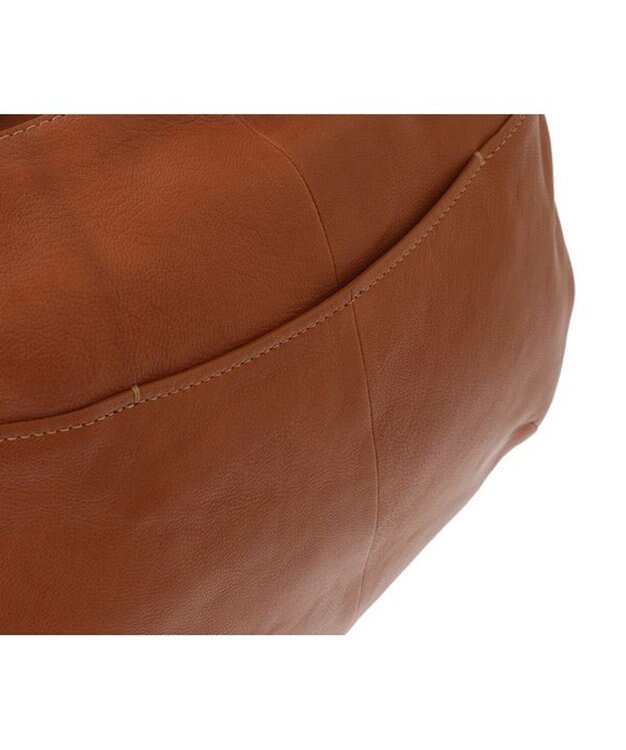 genten 【新色】ムース 2wayショルダー大 キャメル