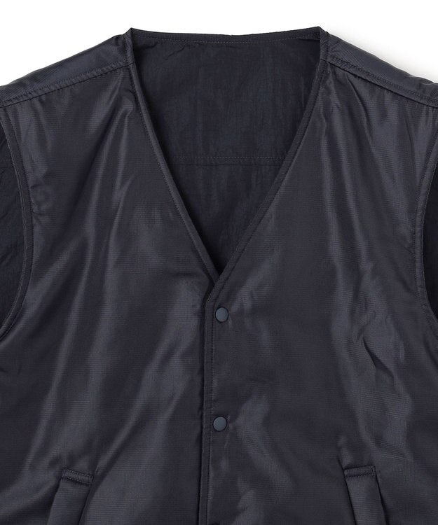 JOSEPH HOMME 【2WAY】パデットニットブロック　リバーシブルベスト ネイビー系