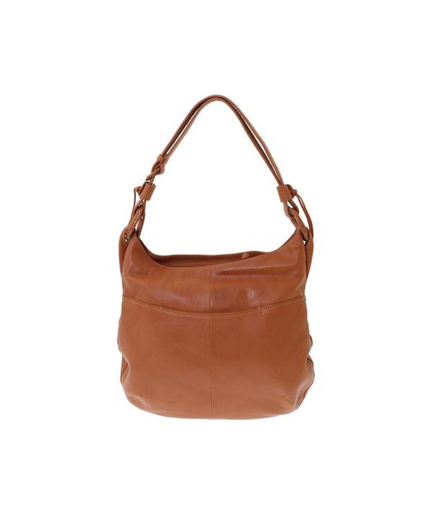 genten 【新色】ムース 2wayショルダー大 キャメル