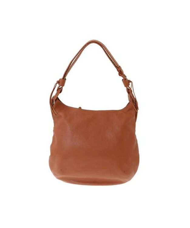 genten 【新色】ムース 2wayショルダー大 キャメル