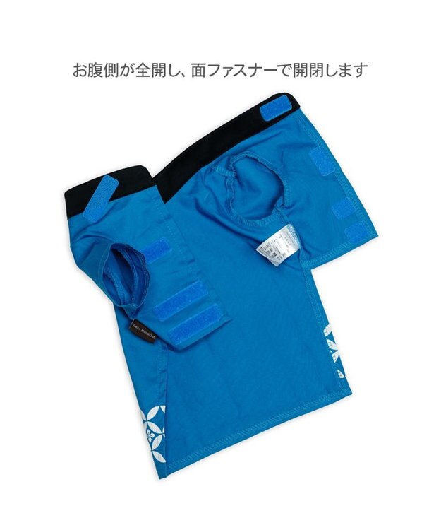 PET PARADISE ペットパラダイス お祭り法被 《金魚》 中型犬 大型犬 ブルー