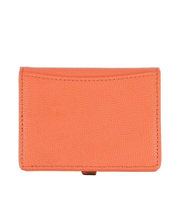 LANVIN en Bleu エルヴィー BOX小銭入れ サーモンピンク