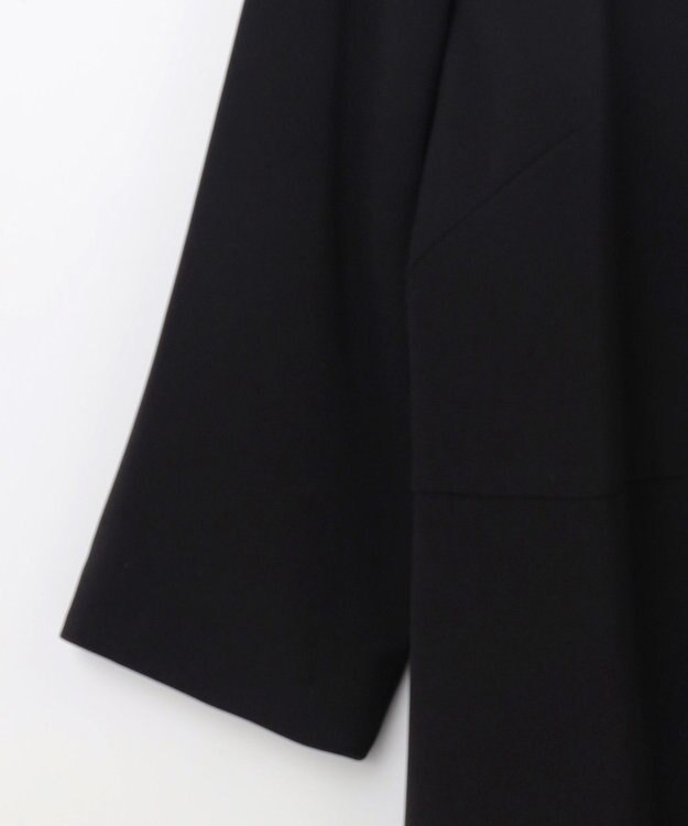 GRACE CONTINENTAL ダブルクロスドレス バイカラー