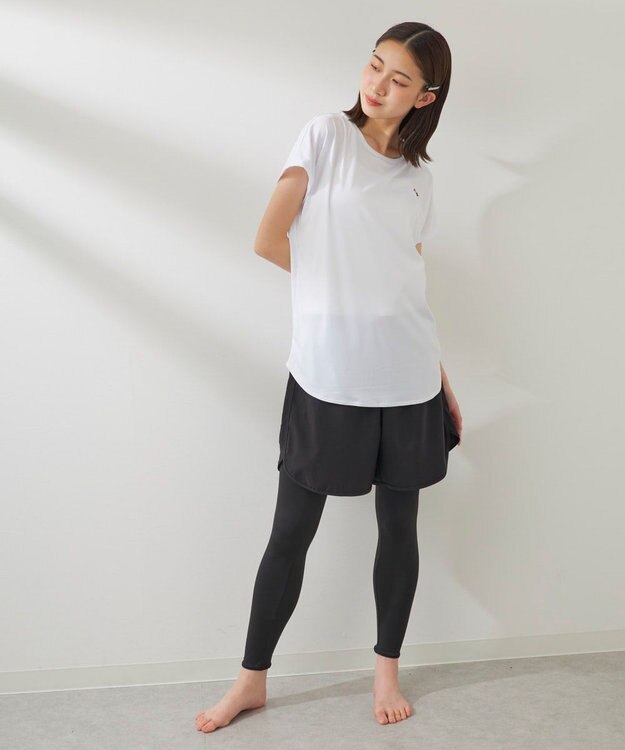 OP／FILA 【FILA】水陸両用フィットネスウェア 3点セット ホワイト