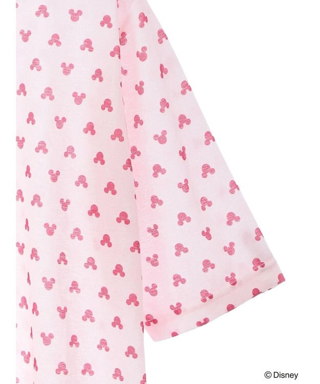 Green Parks ミッキーフレンド／シアープリント半袖プルオーバー Pink