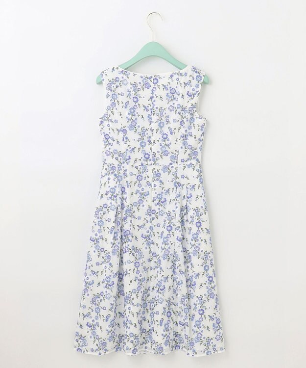 TOCCA 【洗える】MAY FLOWERS ドレス ブルー系7