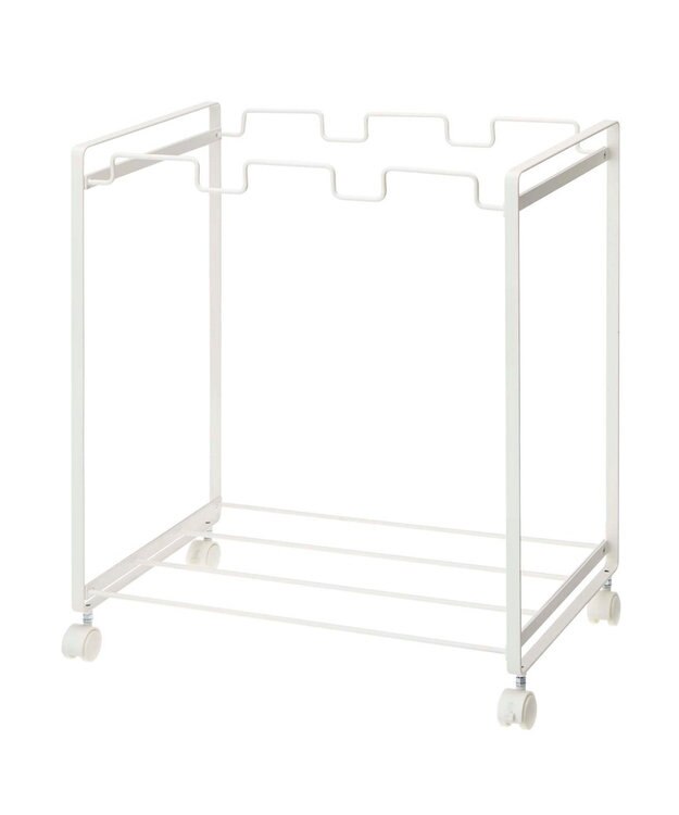 tower 分別ダストワゴン タワー 3分別 ホワイト ホワイト