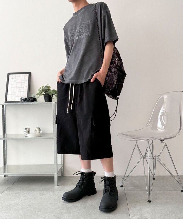 WEGO 【ユニセックス着用ITEM】コードデザインナップサック 柄1