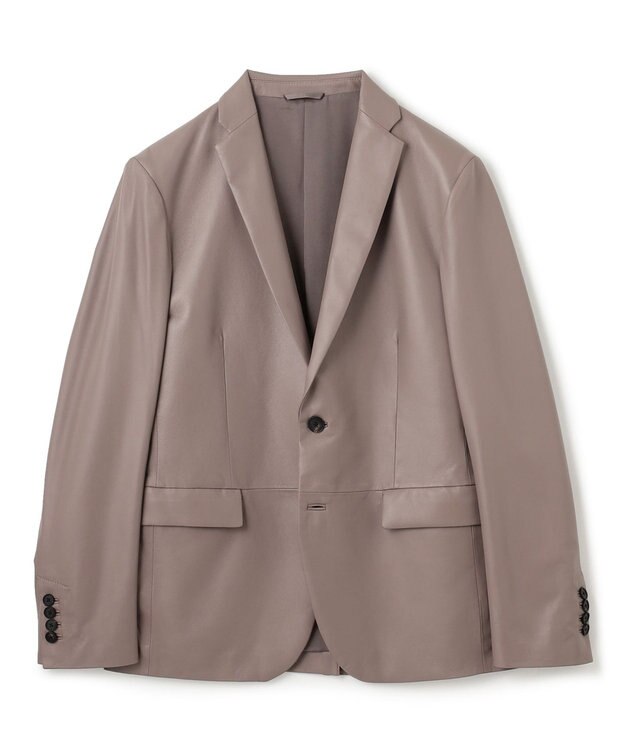 JOSEPH HOMME ライトラムナッパレザー　ジャケット ベージュ系