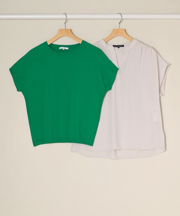 ONWARD Reuse Park スタッフおすすめ！トップスSET商品/サイズ38【23区】ニット春夏×【23区】ブラウス春夏 その他