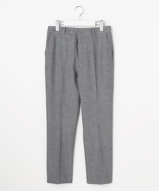 J.PRESS LADIES L チェルビック テーパード パンツ グレー系