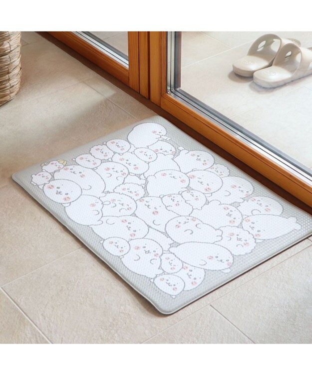 Mother garden しろたん 拭ける キッチンマット Ｓ 45cm×60cm -