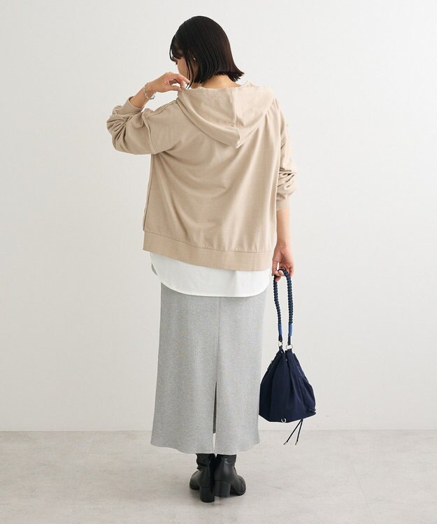 Green Parks ピグメントパーカー Beige