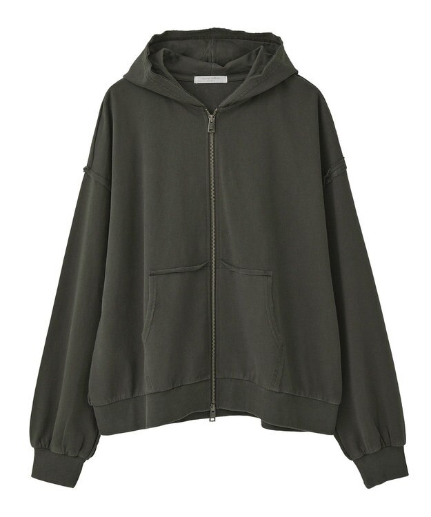 Green Parks ピグメントパーカー Charcoal Gray
