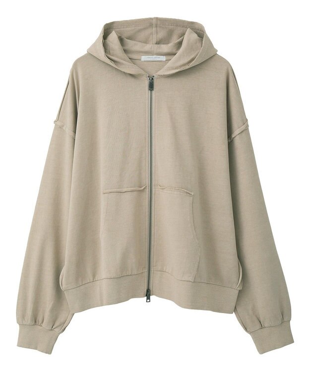 Green Parks ピグメントパーカー Beige