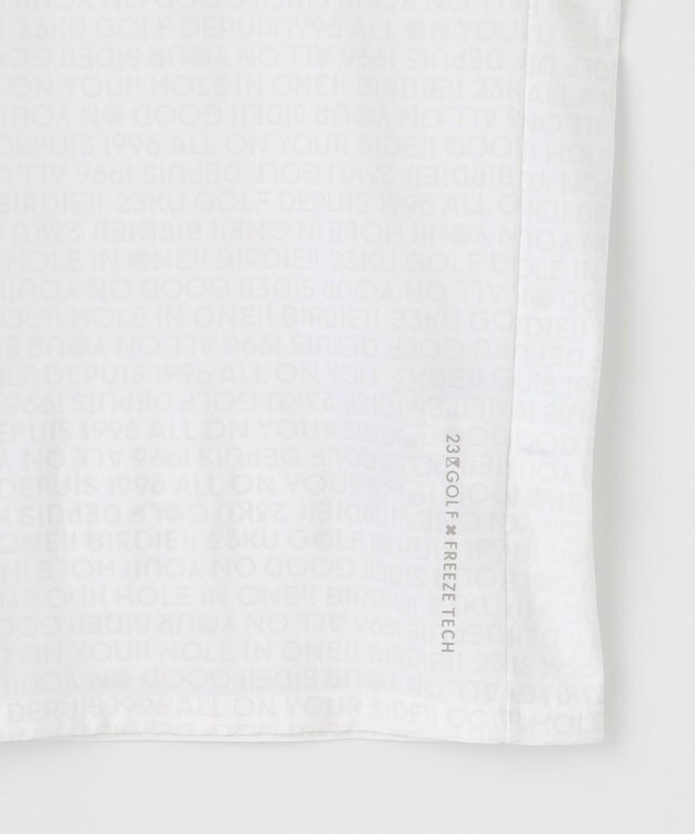 23区GOLF 氷撃シリーズ【冷感】【MEN】ノースリーブ インナーシャツ ホワイト系