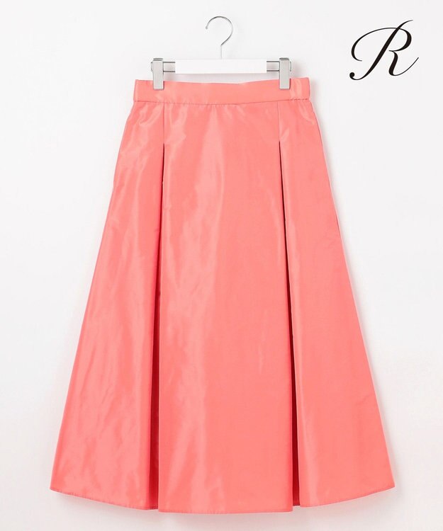 23区 【R(アール)】ブライトタフタ スカート ピンク系