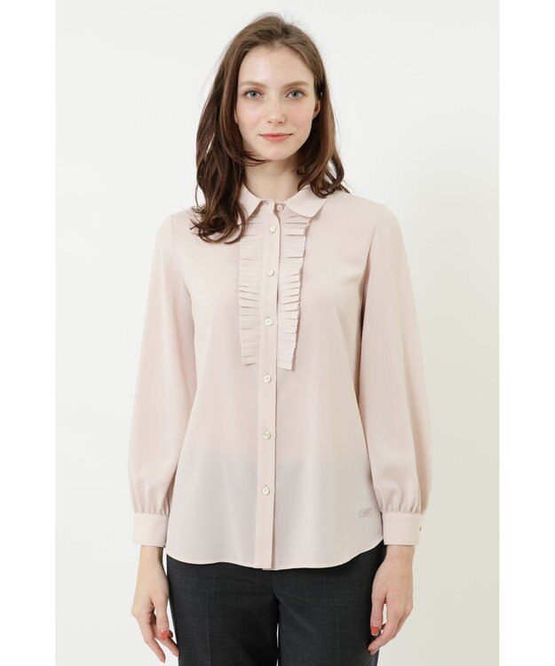 DAKS セラテリーライトブラウス ローズスモーク